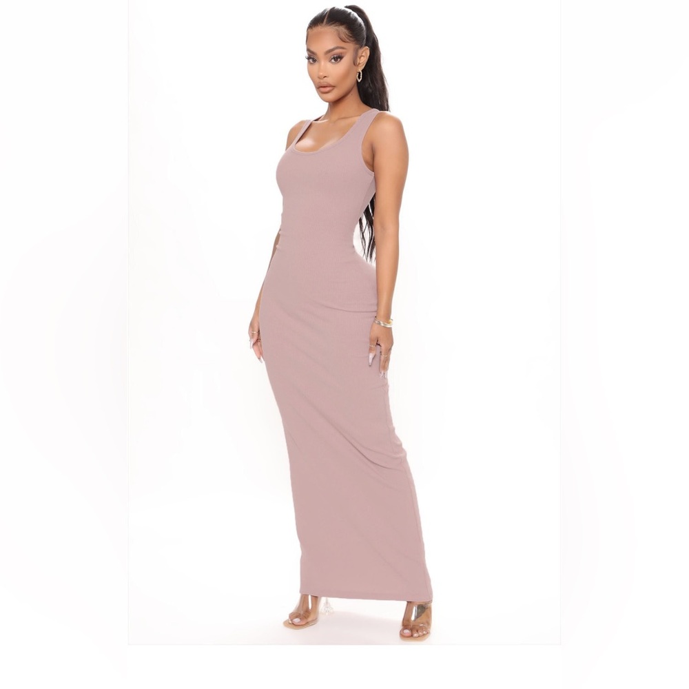 Fashion Nova bodycon long dress